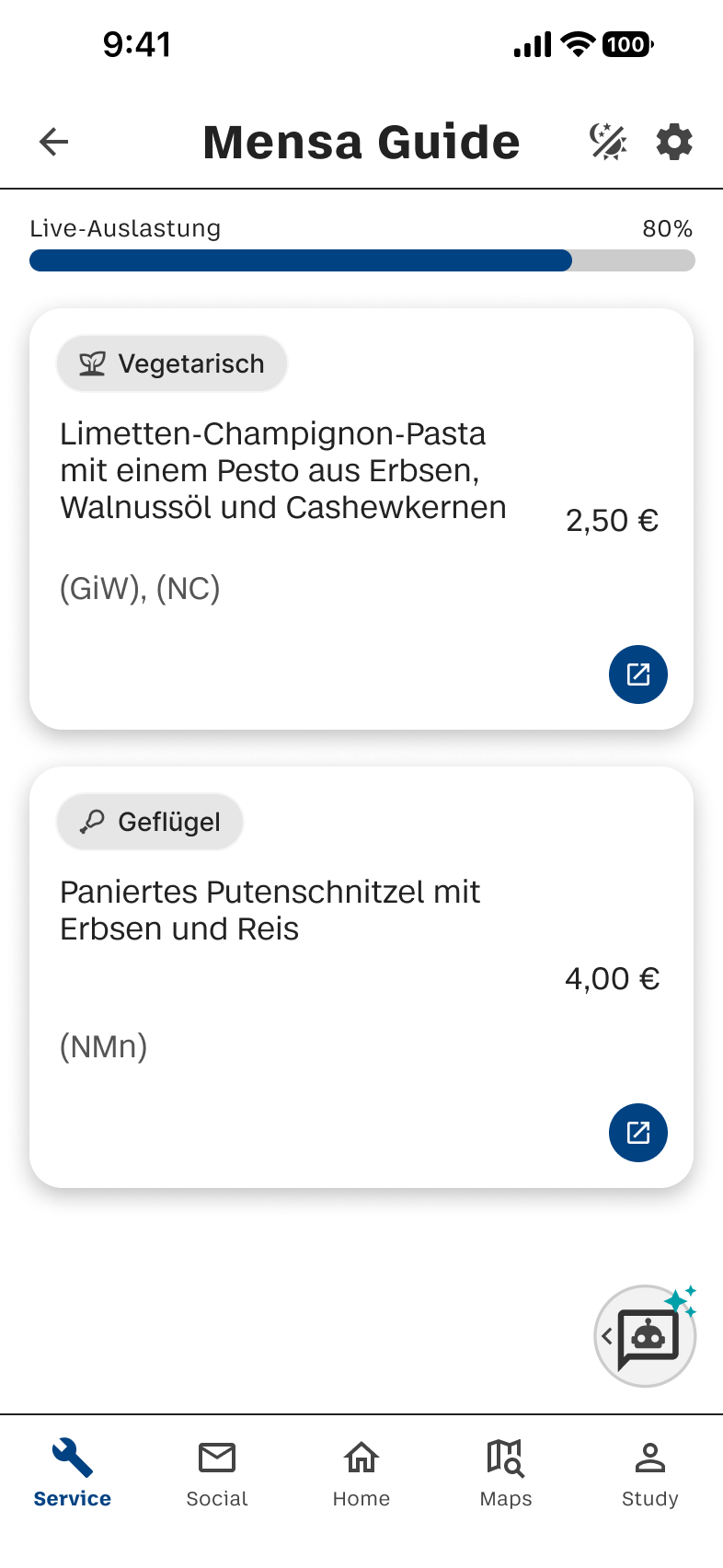 Mensa Guide Light Mode